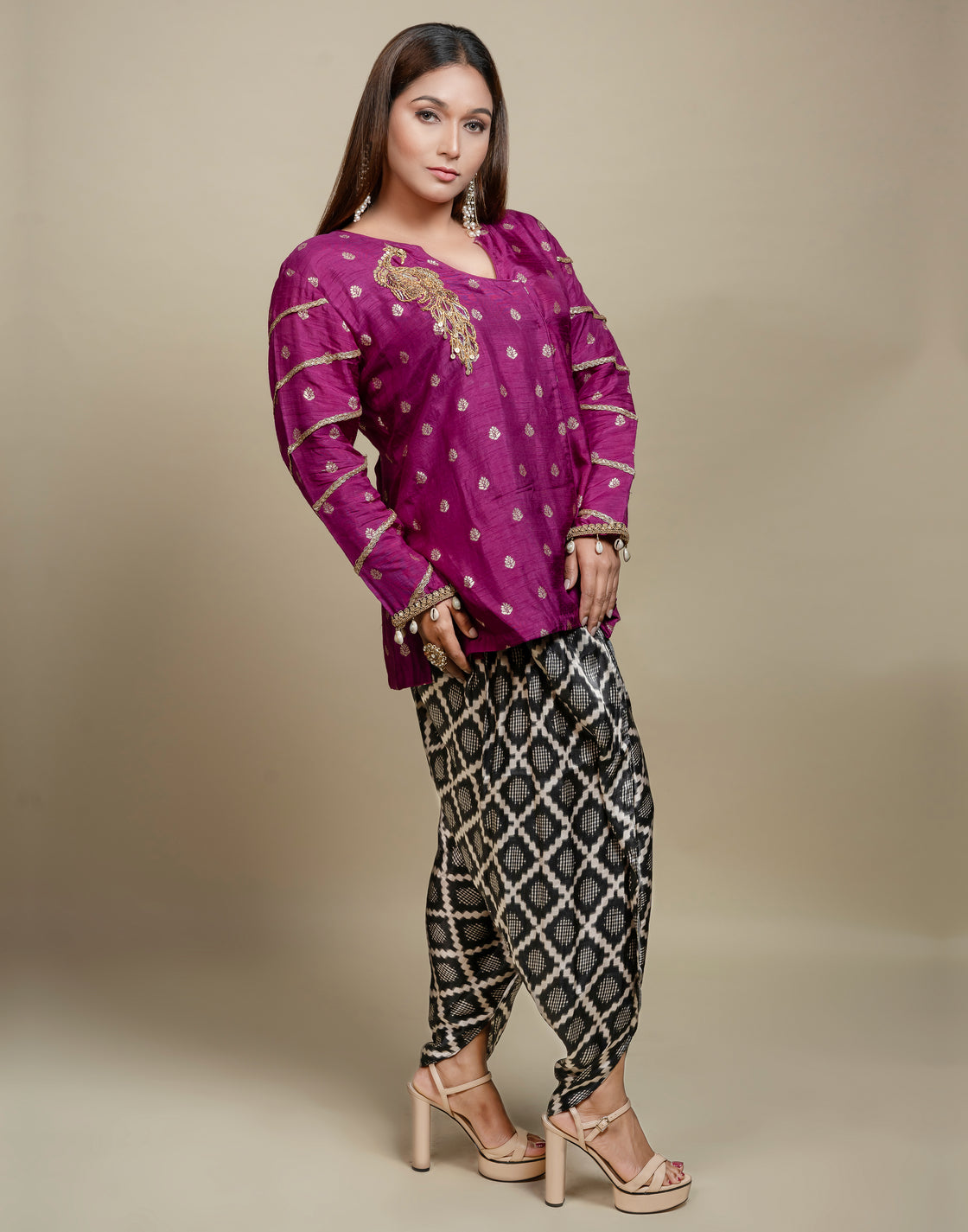 Embroidered Angarakha Set